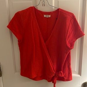 Madewell Tie Top